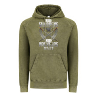 Vintage Olive iron sharpens iron quote proverbs 2717 christian cool gift t shirt Vintage Hoodie - linhVisuals