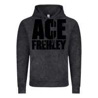 Vintage Black the-ace-frehley-trouble-walkin-cool Vintage Hoodie - linhVisuals