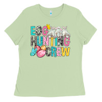 Matcha Egg Hunting Crew easter Day Ladies Tee - BundleAndBundleShop