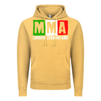Vintage Mustard mexican martial arts combat mexico fighter themed pullover hoodie Vintage Hoodie - linhVisuals