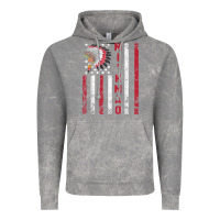 Cloud Rock mi’kmaq tribe native american flag mi’kmaq heritage related t shir Vintage Hoodie - linhVisuals