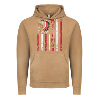 Vintage Camel mi’kmaq tribe native american flag mi’kmaq heritage related t shir Vintage Hoodie - linhVisuals