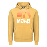 Vintage Mustard moab utah arches national park vintage retro outdoor hiking pullover h Vintage Hoodie - linhVisuals