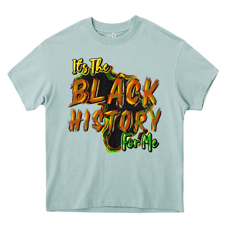 It's The Black History For Me Heavy Core Tee by HowdyJamesFarm | Teevron
