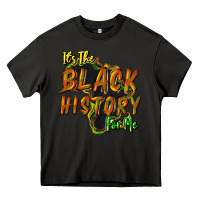 Asphalt It's the black history for me Heavy Core Tee - HowdyJamesFarm