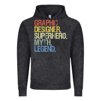 Vintage Black funny graphic designer t shirt Vintage Hoodie - linhVisuals