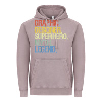 Vintage Zinc funny graphic designer t shirt Vintage Hoodie - linhVisuals