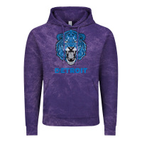 Cloud Purple funny vintage lion face head detroit gifts tank top Vintage Hoodie - linhVisuals