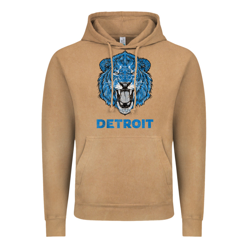 Funny Vintage Lion Face Head Detroit Gifts Tank Top Vintage Hoodie by linhVisuals | Teevron