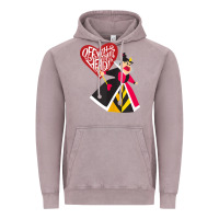 Vintage Zinc alice in wonderland queen of hearts off with their heads tank top Vintage Hoodie - linhVisuals