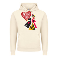 Vintage Artic alice in wonderland queen of hearts off with their heads tank top Vintage Hoodie - linhVisuals