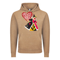 Vintage Coffee alice in wonderland queen of hearts off with their heads tank top Vintage Hoodie - linhVisuals