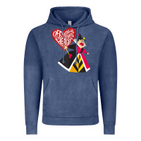 Vintage Denim alice in wonderland queen of hearts off with their heads tank top Vintage Hoodie - linhVisuals