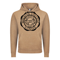 Vintage Coffee wheaton college illinois Vintage Hoodie - linhVisuals