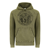 Vintage Olive swarthmore college Vintage Hoodie - linhVisuals