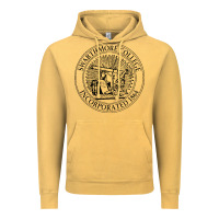 Vintage Mustard swarthmore college Vintage Hoodie - linhVisuals