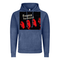 Vintage Denim #franz ferdinand (10) Vintage Hoodie - linhVisuals