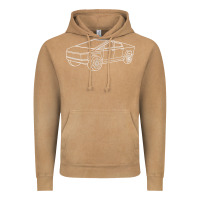 Vintage Camel cybertrucks line art pocket futuristic ev truck cyber design t shirt Vintage Hoodie - linhVisuals