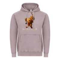 Vintage Zinc can i pet dat dawg funny dog dachshund lover doxie gift t shirt Vintage Hoodie - linhVisuals