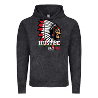 Vintage Black hustle 247 gang clothing native american men gift t shirt t shirt Vintage Hoodie - linhVisuals