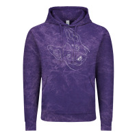 Cloud Purple funny australian cattle dog t shirt Vintage Hoodie - linhVisuals