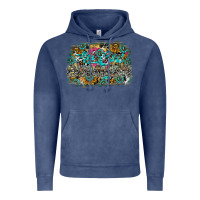 Vintage Denim hot mom summer Vintage Hoodie - CowhideDigitalArt
