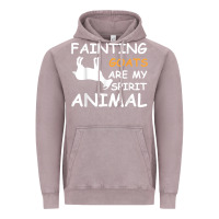 Vintage Zinc fainting goats are my spirit animal t shirt Vintage Hoodie - linhVisuals