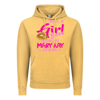 Vintage Mustard just a girl boss building her mary kay empire gift for women t shirt Vintage Hoodie - linhVisuals
