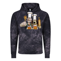 Cloud Black Wallace Gourmeat Vintage Hoodie - linhVisuals