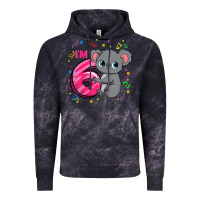 Cloud Black kids 6th birthday shirt for girls koala bear 6 years old t shirt Vintage Hoodie - linhVisuals