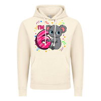 Vintage Artic kids 6th birthday shirt for girls koala bear 6 years old t shirt Vintage Hoodie - linhVisuals