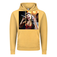 Vintage Mustard amy winehouse's hologram will tour Vintage Hoodie - linhVisuals