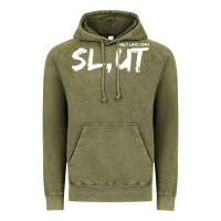 Vintage Olive salt lake utah slut Vintage Hoodie - linhVisuals