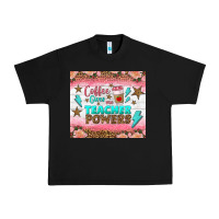 Black coffee gives me teacher powers tumbler Urban Heavy Tee - BundleAndBundleShop