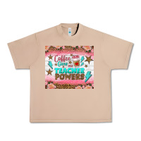 Burro coffee gives me teacher powers tumbler Urban Heavy Tee - BundleAndBundleShop