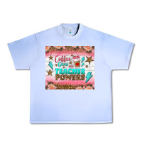 Grape Ice coffee gives me teacher powers tumbler Urban Heavy Tee - BundleAndBundleShop