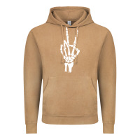 Vintage Camel skeleton peace Vintage Hoodie - linhVisuals