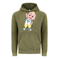 Vintage Olive jj cocomelon babyshark Vintage Hoodie - linhVisuals