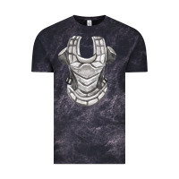 Cloud Black Chest Protector Fa Element Vintage Tee - FaDigitalArtStudio