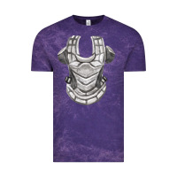 Cloud Purple Chest Protector Fa Element Vintage Tee - FaDigitalArtStudio