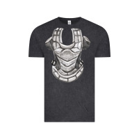 Vintage Black Chest Protector Fa Element Vintage Tee - FaDigitalArtStudio