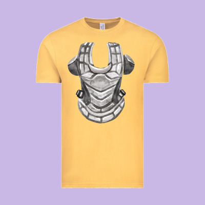 Chest Protector Fa Element Vintage Tee Designed By Fadigitalartstudio