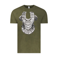 Vintage Olive Chest Protector Fa Element Vintage Tee - FaDigitalArtStudio