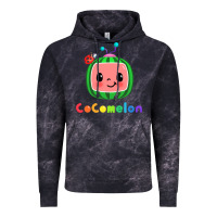Cloud Black cocomelon Vintage Hoodie - linhVisuals