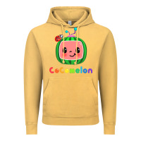 Vintage Mustard cocomelon Vintage Hoodie - linhVisuals
