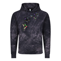 Cloud Black bird hummingbird dandelion flowers shirt for women men t shirt Vintage Hoodie - linhVisuals