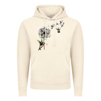 Vintage Artic bird hummingbird dandelion flowers shirt for women men t shirt Vintage Hoodie - linhVisuals