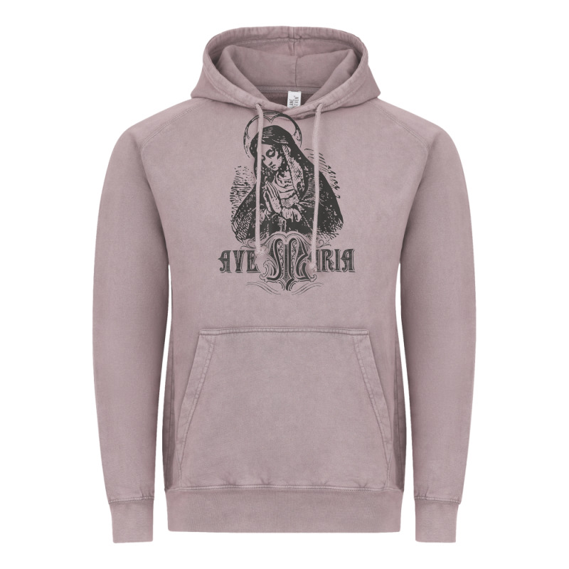Ave Maria Schubert Latin Mass Blessed Mother Hail Mary Lady T Shirt Vintage Hoodie by linhVisuals | Teevron