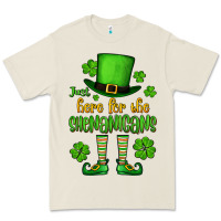 Bone Just here for the shenanigans St. Patrick's Premium Tee - OliviaCreatesArt