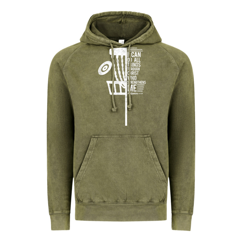 Christian Disc Golf I Can Do All Things Philippians 4 13 T Shirt Vintage Hoodie by linhVisuals | Teevron